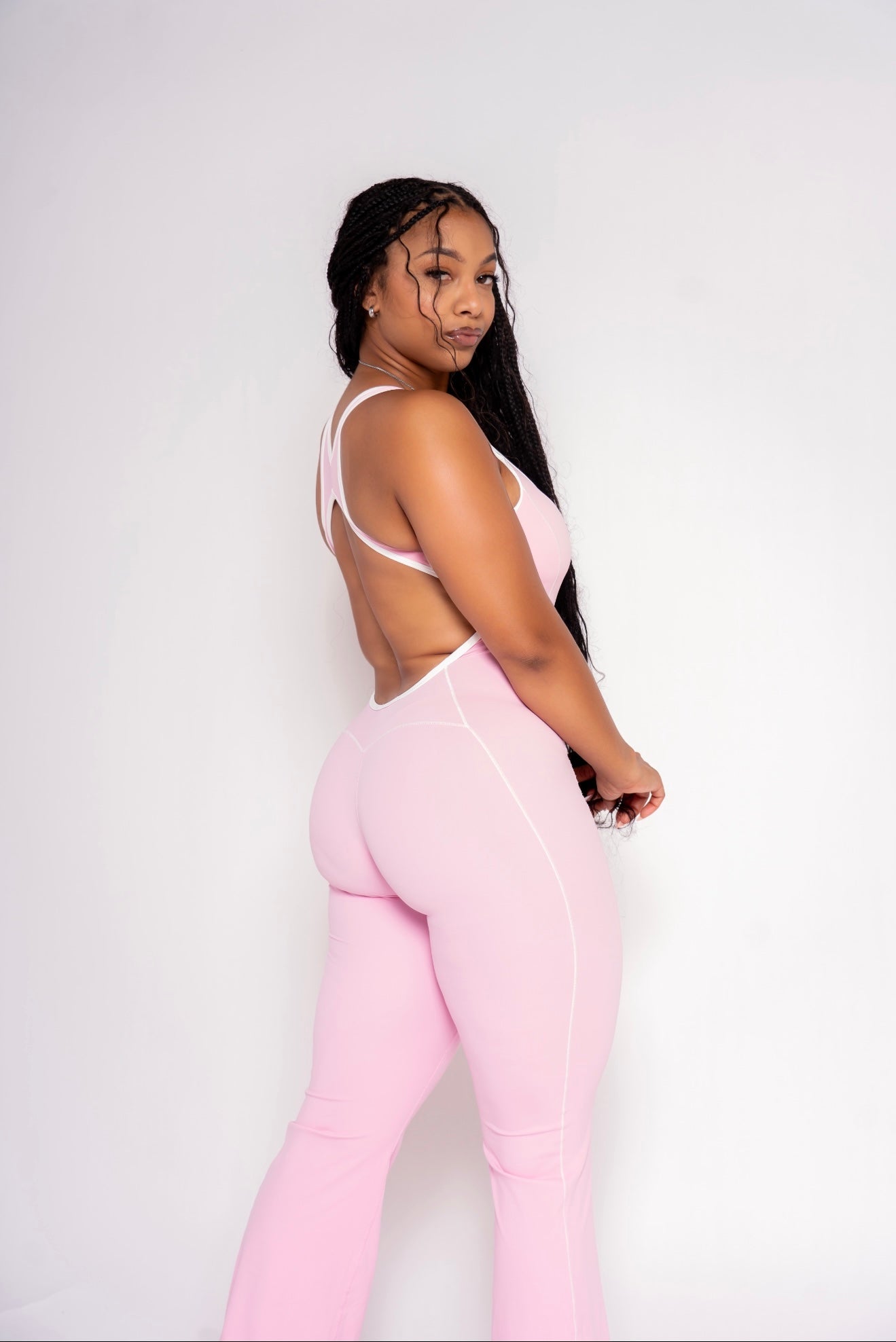 Back Out Wide-Leg Jumpsuit