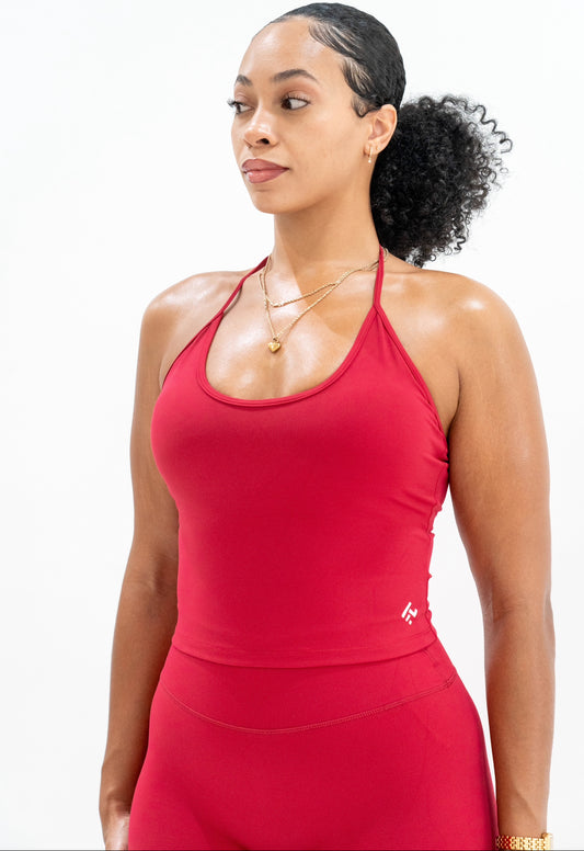 Essential Halter Tie-Neck Top