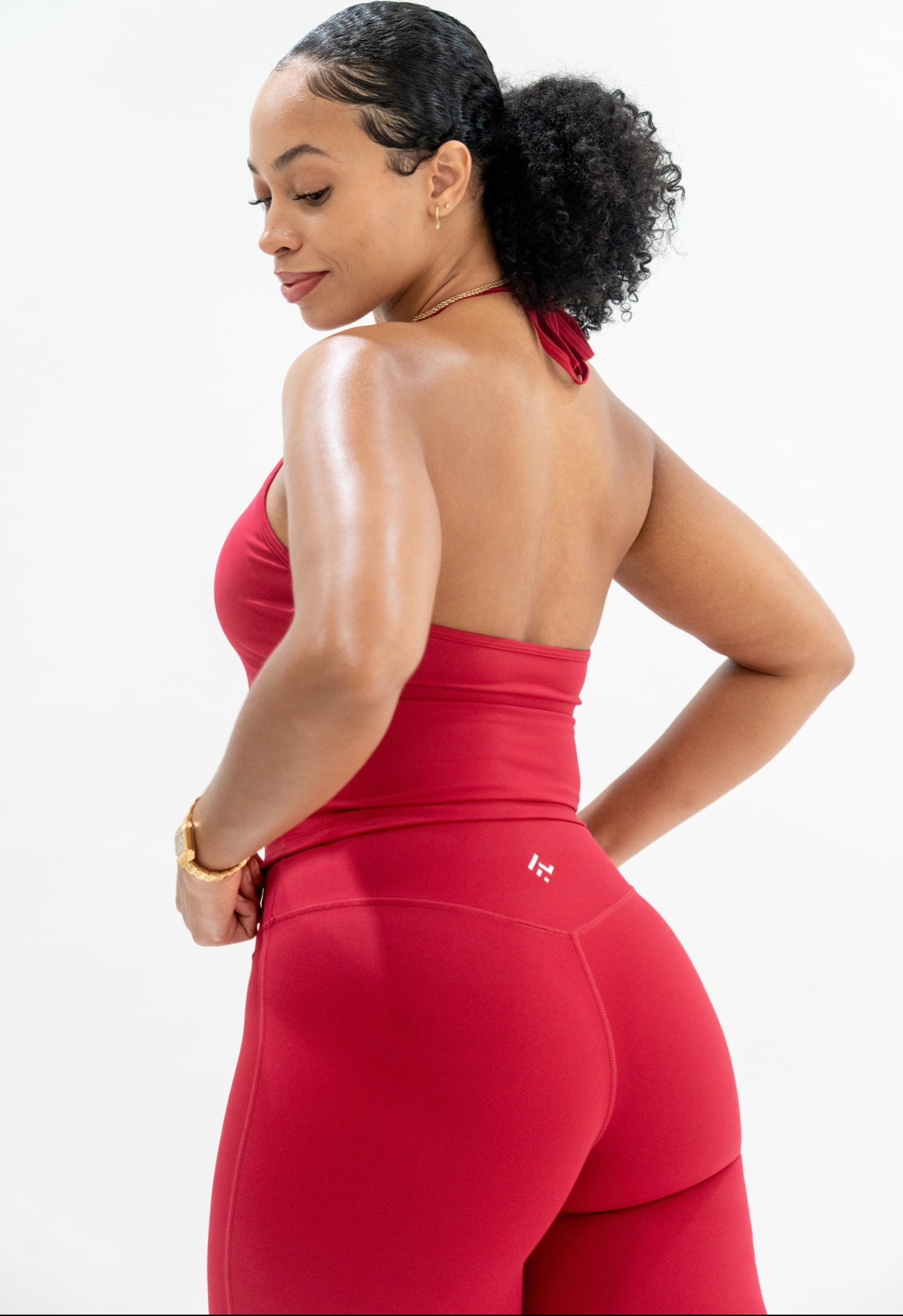 Essential Halter Tie-Neck Top